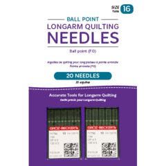 Handi Quilter Ball Point Longarm Needles – Two Packages of 10 (16/100-FG, Ball Point)