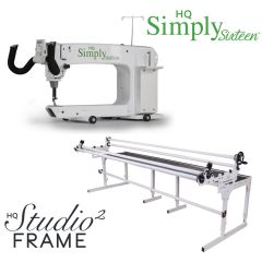 Handi Quilter Simply Sixteen Longarm Quilting Machine with Studio Frame