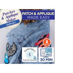 DIME Patches and Applique Maker Embroidery Software