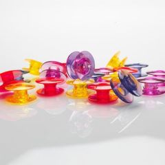 Pfaff Plastic Bobbins 20 Pack Monet for Style J Machines