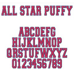 Dime Designs in Machine Embroidery Font Collection 4 Puffy Fonts