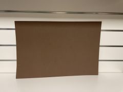 Puffy Foam and Cap Backing 12 x 18 Inch Sheet Brown
