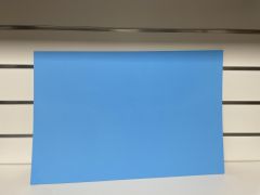 Puffy Foam and Cap Backing 12 x 18 Inch Sheet Light Blue