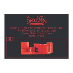 SewFine Ultra T High Performance Serger Foot for Baby Lock 8 Thread and Coverstitch Sergers 