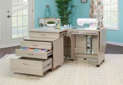 Koala Quilter's Vision and Companion Chest Sewing Machine Cabinet