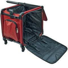 Tutto 17in Serger Trolley on Wheels Red