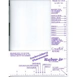 Creative Notions Embroidery Placement Ruler Jr.