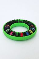 Bobbin Saver Class M Bobbin Storage Ring in Lime Green