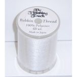 The Finishing Touch Embroidery Bobbin Thread 60 wt in White