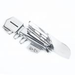 Double Fold Edge Cover Stitch Binder for Janome Coverpro Machines 1-3/8"(34.9mm)--3/8"(9.5mm) 