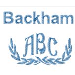 Dime Designs In Machine Embroidery Font Collection Volume 3: Monogram Fonts