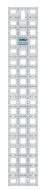 TrueCut Rectangle Quilting Ruler 3"x18"