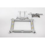 Brother PRVMFLKIT 5x7 Flash Frame Magnetic Hoop Kit with Four Clamps and Driver Arm Complete for PR1055 PR1050 PR1000 PR680 PR670