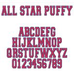 Dime Designs in Machine Embroidery Font Collection 4 Puffy Fonts