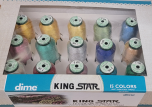 Kingstar Metallic Embroidery Thread Set