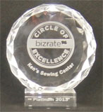 Awarding winning sales and service.